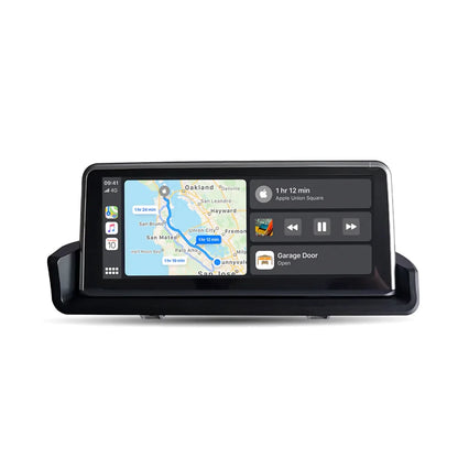 BMW 3 Series E90 E91 E92 E93 Apple CarPlay navigation screen upgrade for vehicles without factory display