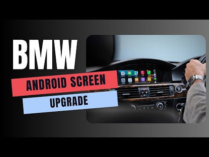 BMW 3 Series E90 E91 E92 E93 (2009–2012) Apple CarPlay & Android Auto Screen Upgrade – Factory Display (CIC iDrive)