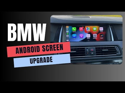 BMW 5 Series F10 F11 (2009–2012) Apple CarPlay & Android Auto Screen Upgrade – CIC (Built-In OEM Design)